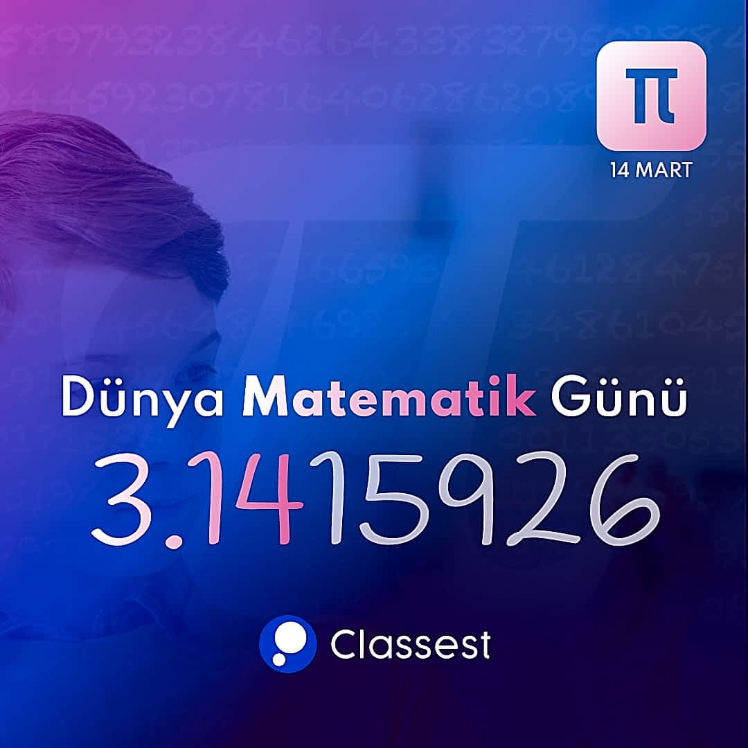 14 Mart Dünya Matematik Günü (π)