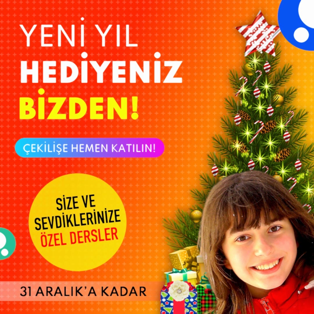 Yeni Yıl Hediyeniz Bizden!