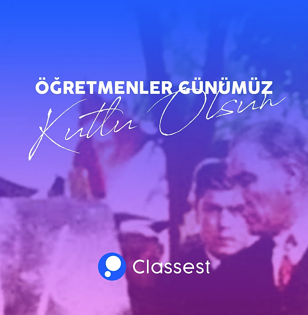 Öğretmenler Günümüz Kutlu Olsun!